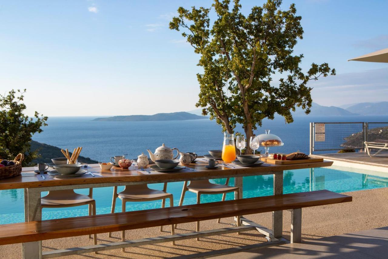 Villa Sirina Of Blue Caves Complex With Amazing View Gurantees Calm And Mind Relaxation Sivota  Exterior photo